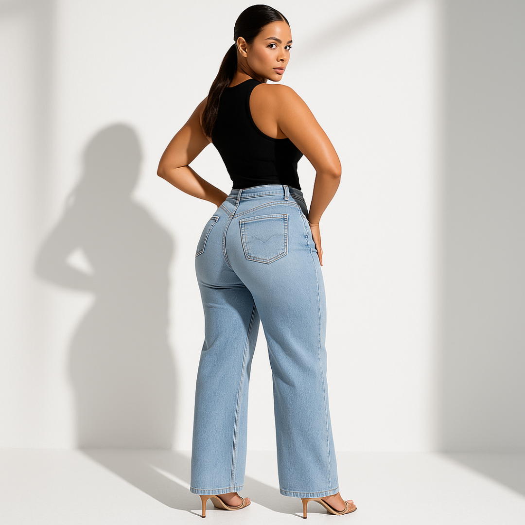 Claire Mid-low Rise Stretch Jeans