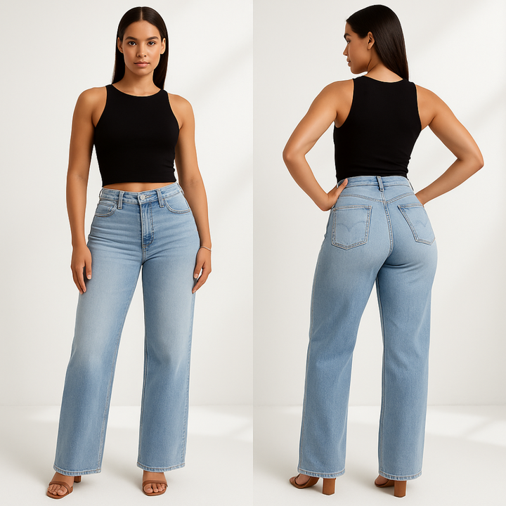 Claire Mid-low Rise Stretch Jeans