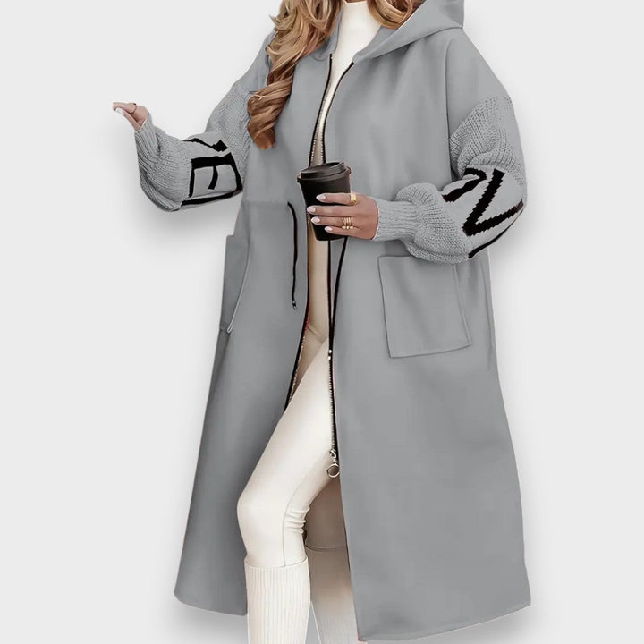 Rosana | Elegant Hooded Coat