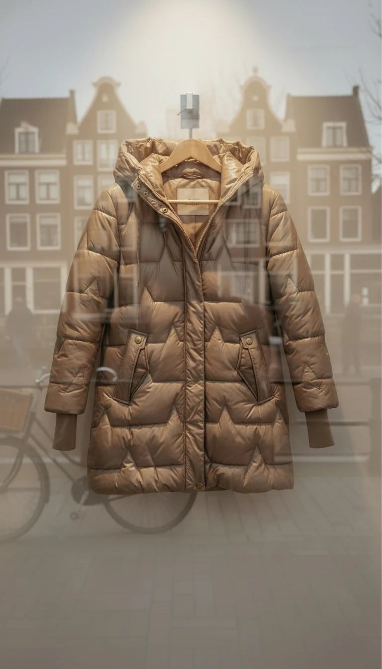 Eliza | Elegant Winter Coat with Hood