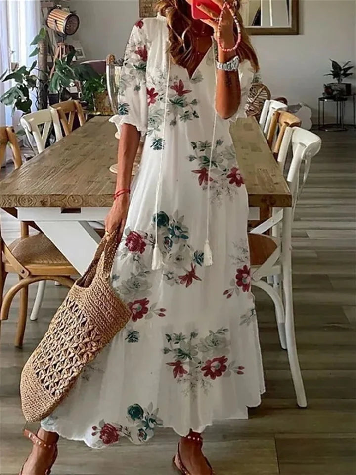 Amalia™ | Boho Vintage Summer Dress