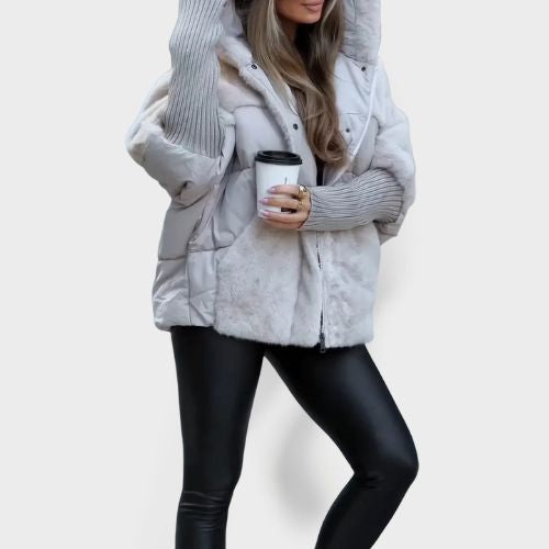 Daisy | Patchwork Winter Coat