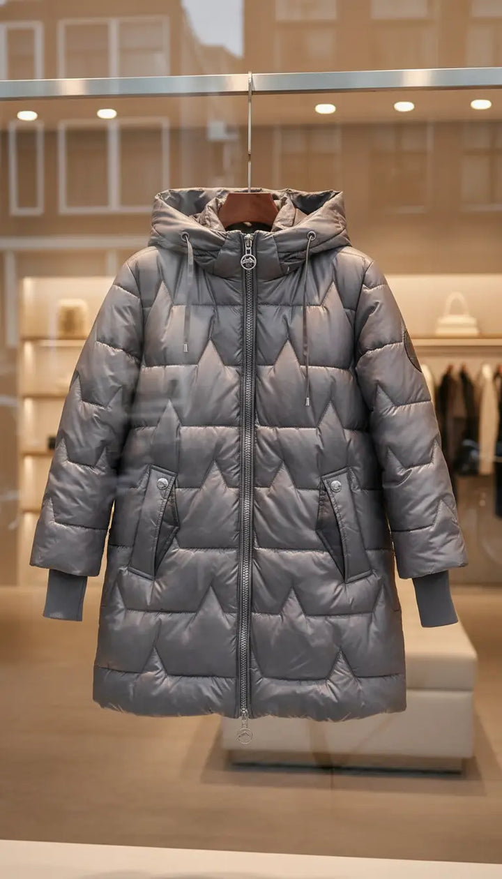 Eliza | Elegant Winter Coat with Hood