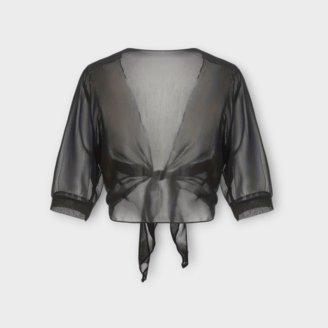 Blouse with Open Front