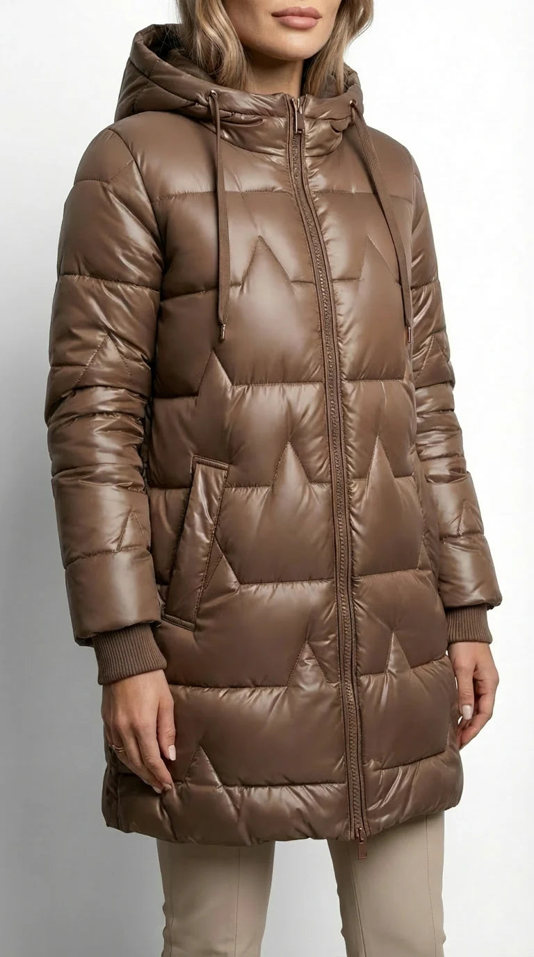 Eliza | Elegant Winter Coat with Hood