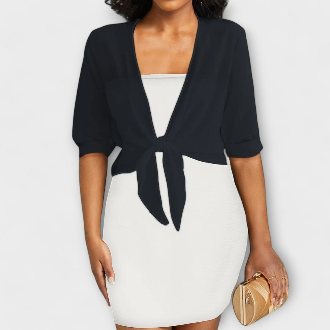 Blouse with Open Front