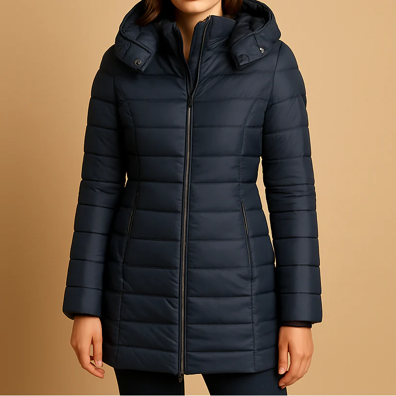 Freya | Luxe Puffer Coat With Hooded Design